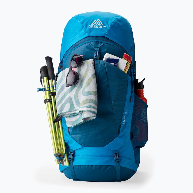 Рюкзак трекінговий чоловічий Gregory Stout 55 л compass blue 3