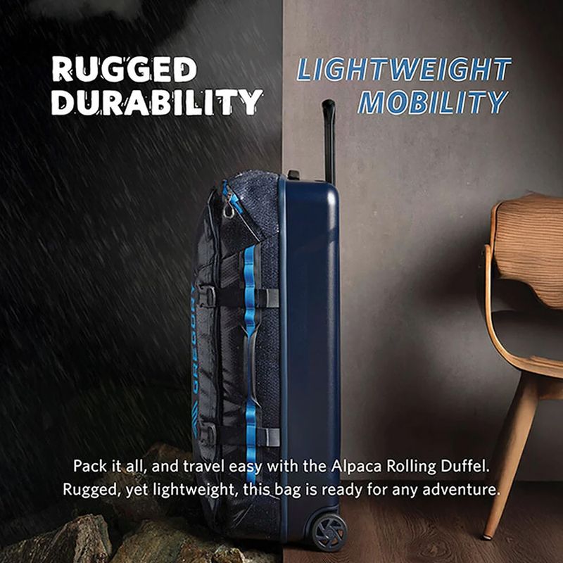 Сумка дорожня Gregory Alpaca Wheeled Duffel 100 л obsidian black 6
