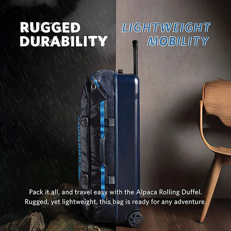 Сумка дорожня Gregory Alpaca Wheeled Duffel 100 л slate blue 4