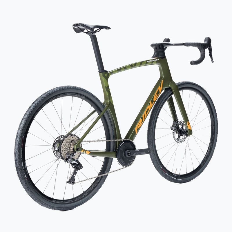 Велосипед гравійний Ridley Kanzo Fast GRX800 1x KAF01As зелений SBIKAFRID009 3