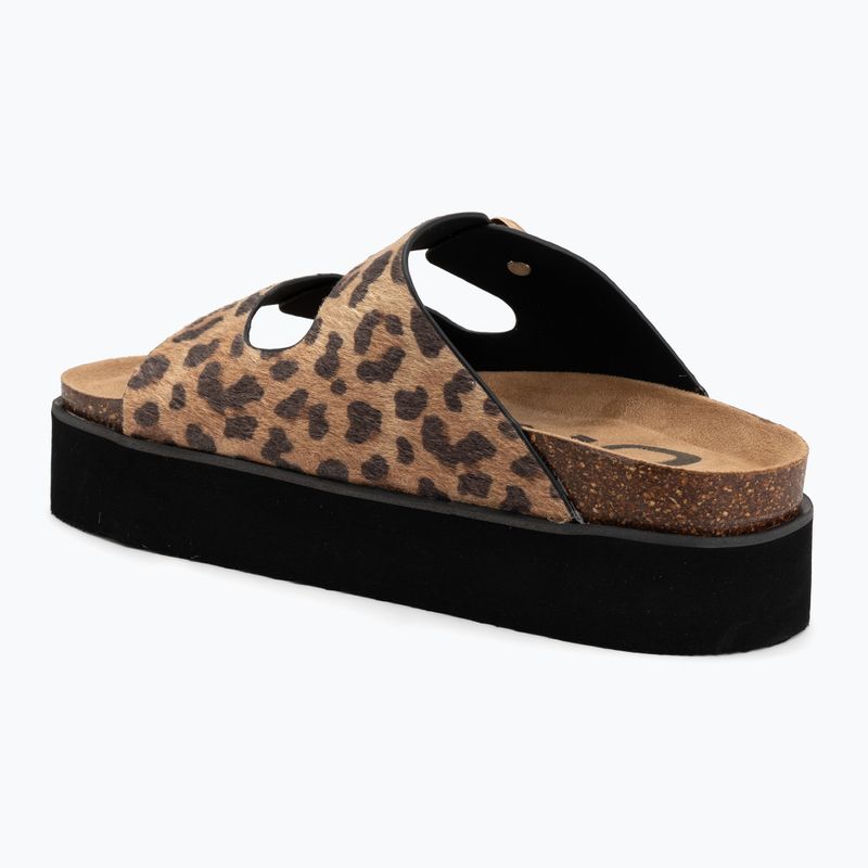 Шльопанці жіночі O'Neill Sandy Platform Low leopard 3
