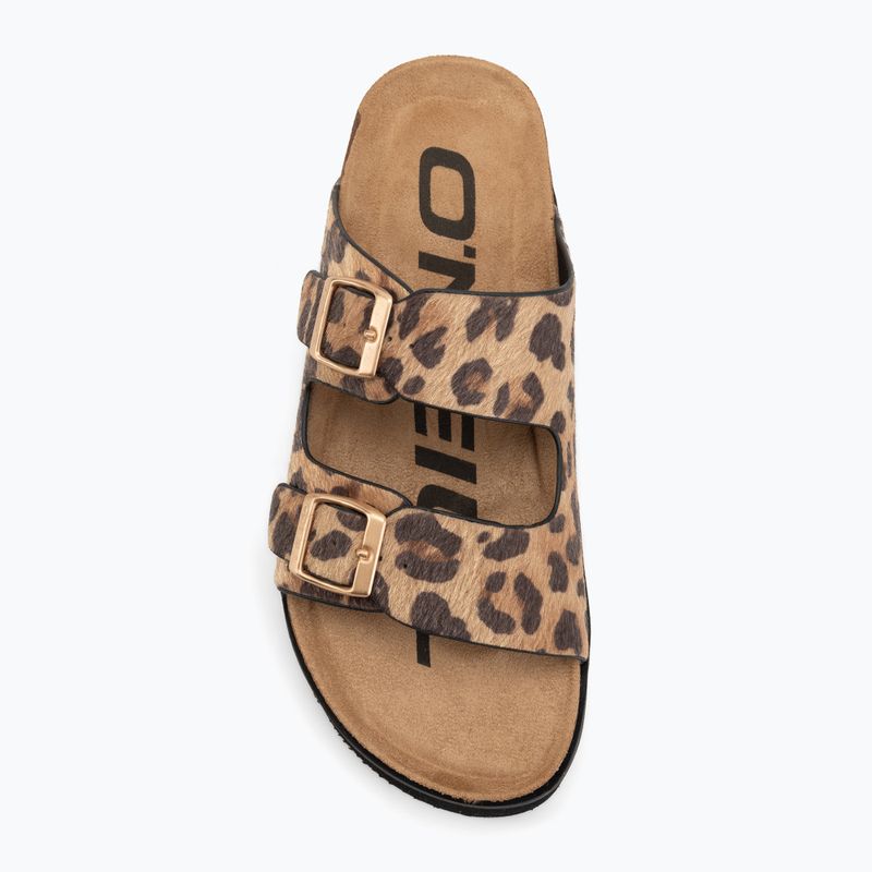 Шльопанці жіночі O'Neill Sandy Platform Low leopard 5