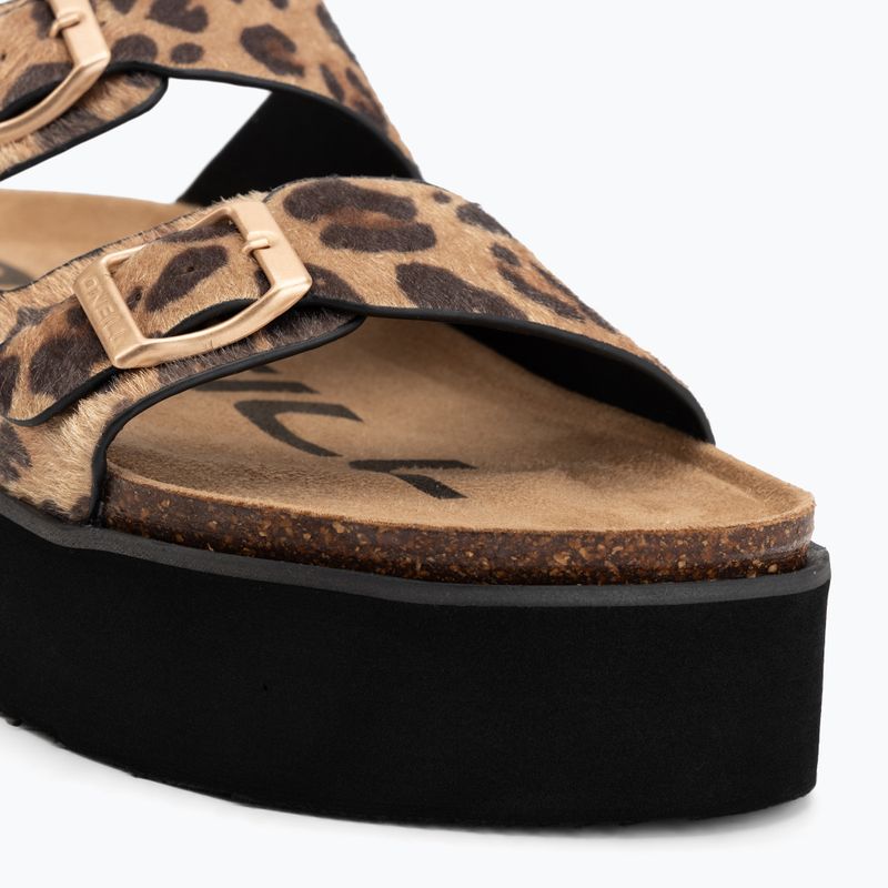 Шльопанці жіночі O'Neill Sandy Platform Low leopard 7
