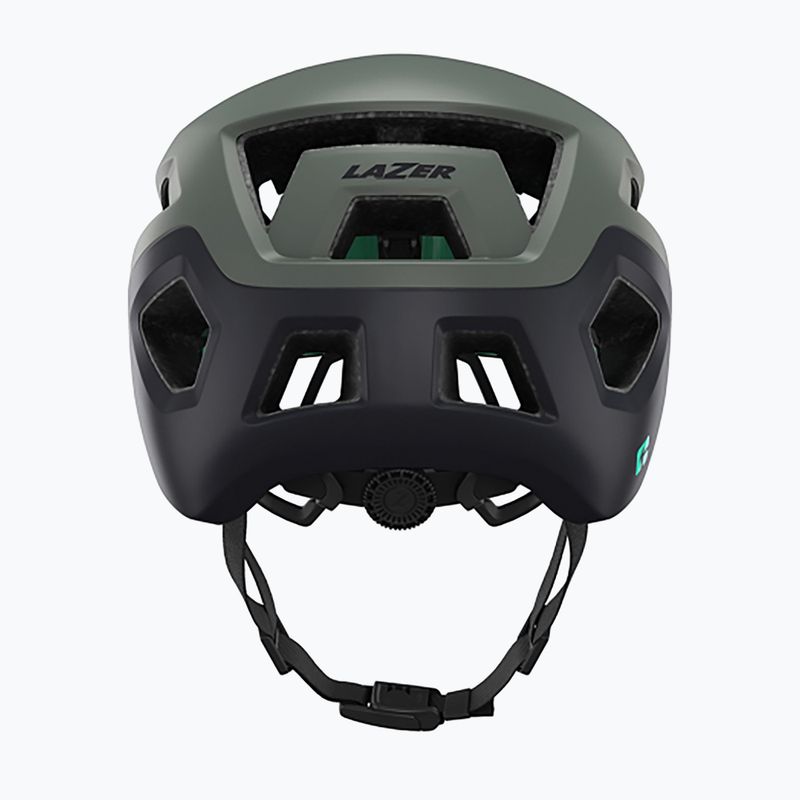 Шолом велосипедний Lazer Coyote KinetiCore matte dark/green 4