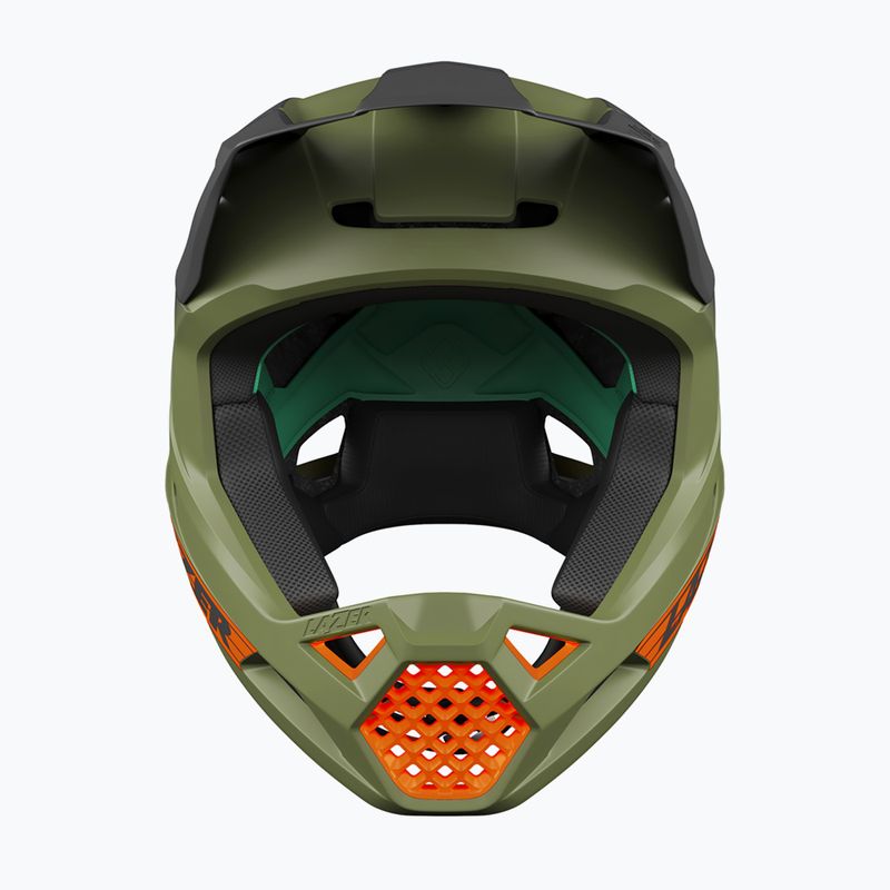 Велосипедний шолом Lazer Chase KinetiCore матовий моховий 2