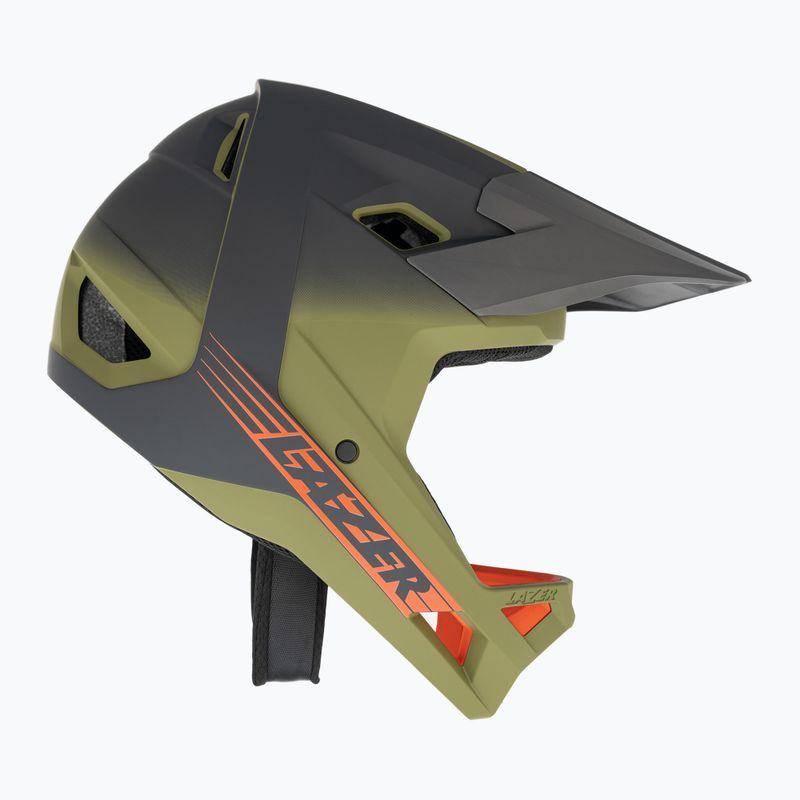 Велосипедний шолом Lazer Chase KinetiCore матовий моховий 4