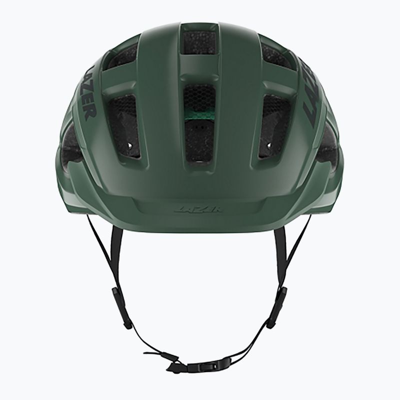 Шолом велосипедний Lazer Cerro KinetiCore smoke green 3