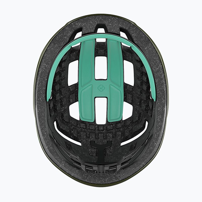 Шолом велосипедний Lazer Tempo KinetiCore pine green 5