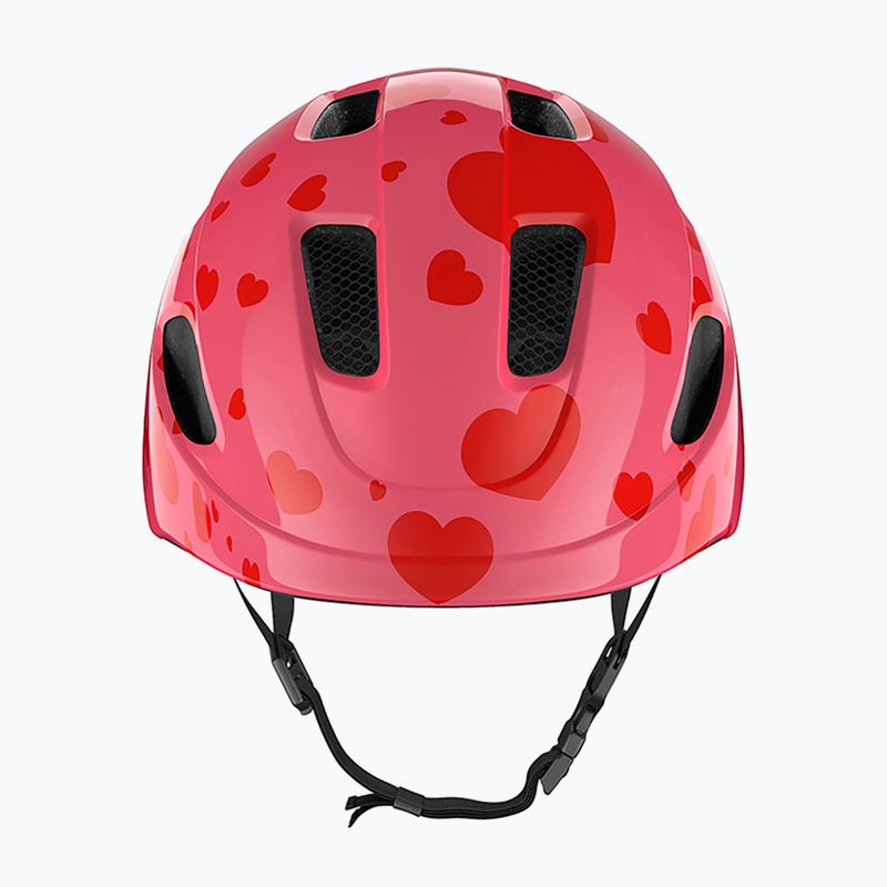 Шолом велосипедний дитячий Lazer Nutz 2.0 KinetiCore little hearts 3