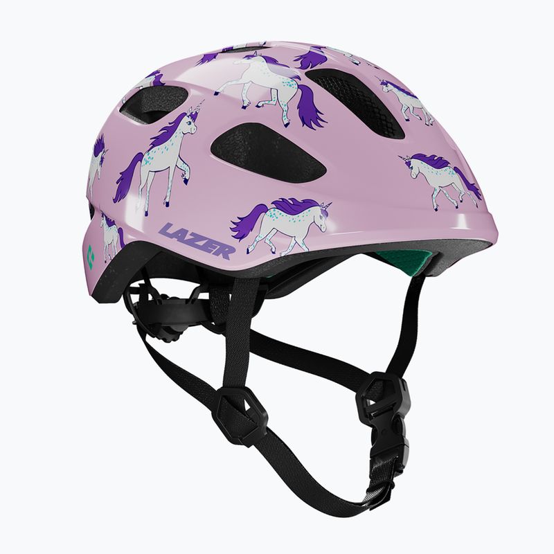 Шолом велосипедний дитячий Lazer Nutz 2.0 KinetiCore unicorns