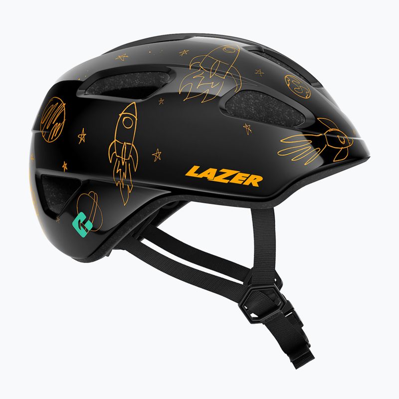 Дитячий велосипедний шолом Lazer Pnut 2.0 KinetiCore літаюча ракета