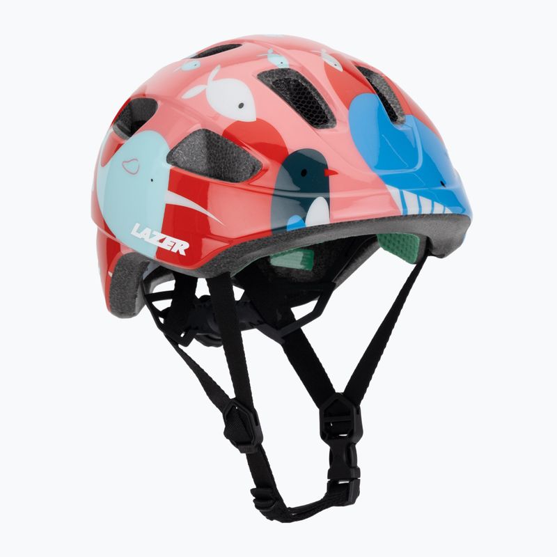 Шолом велосипедний дитячий Lazer Pnut 2.0 KinetiCore ocean life