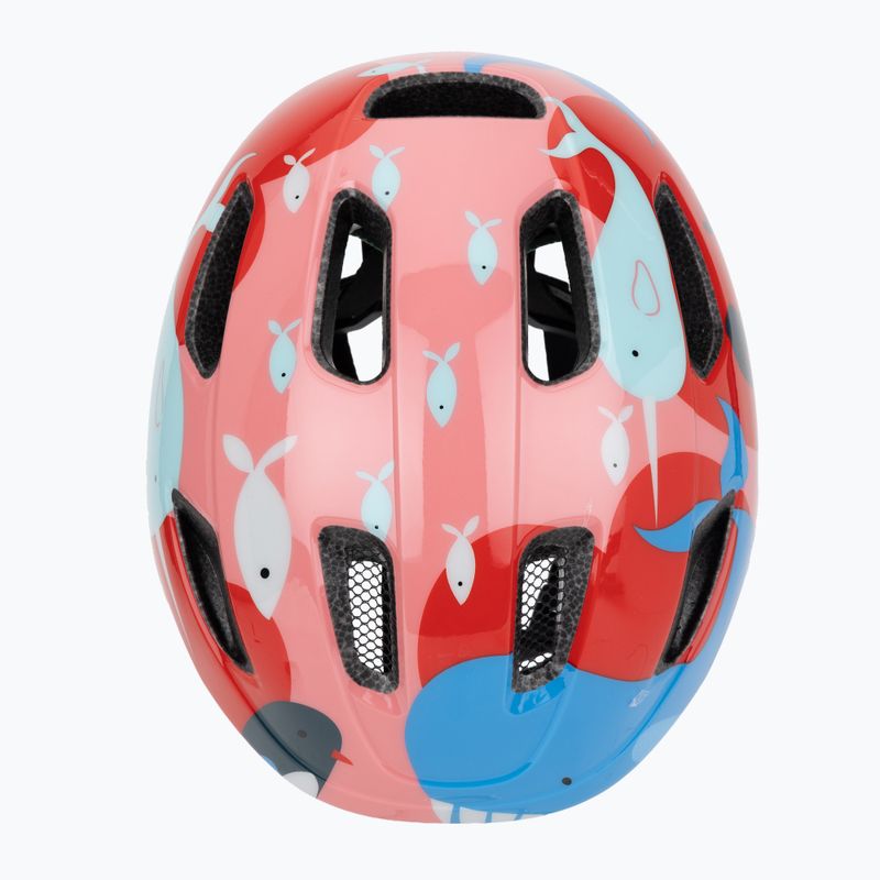 Шолом велосипедний дитячий Lazer Pnut 2.0 KinetiCore ocean life 6
