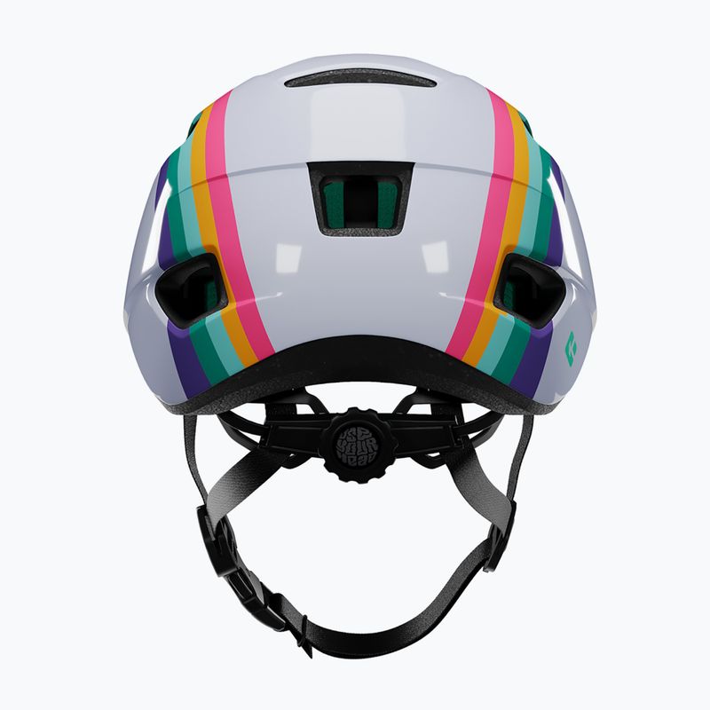 Дитячий велосипедний шолом Lazer Pnut 2.0 KinetiCore веселковий 5