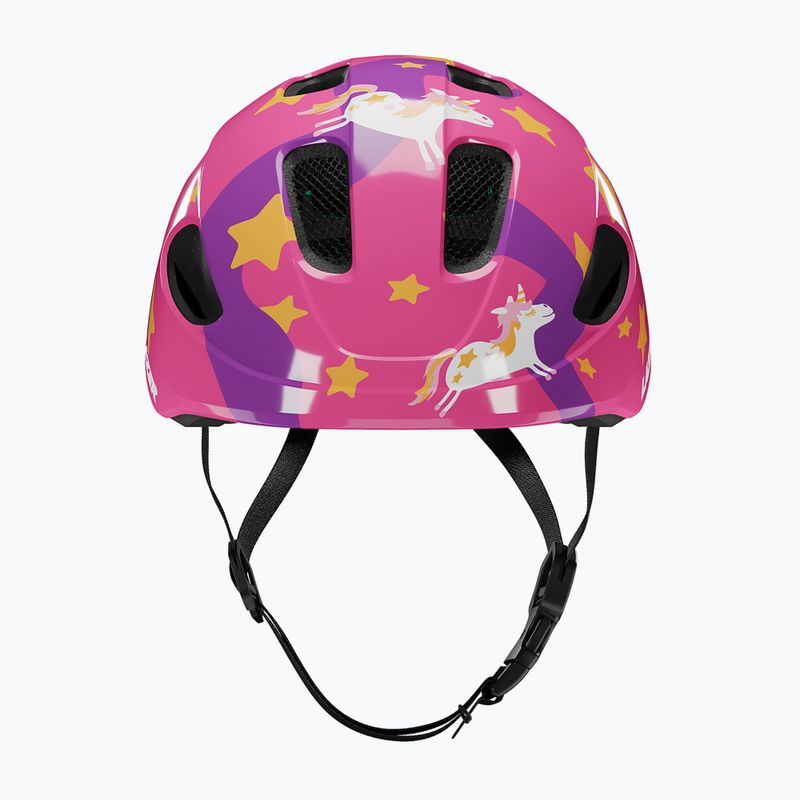Шолом велосипедний дитячий Lazer Pnut 2.0 KinetiCore purple pony 4