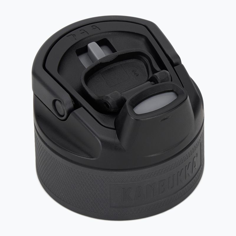 Кришка для кружки Kambukka 3в1 Hydration Elton black steel 2