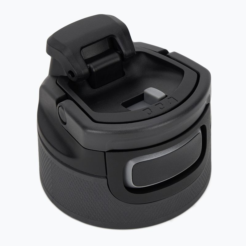 Кришка для кружки Kambukka 3в1 Hydration Elton black steel 4