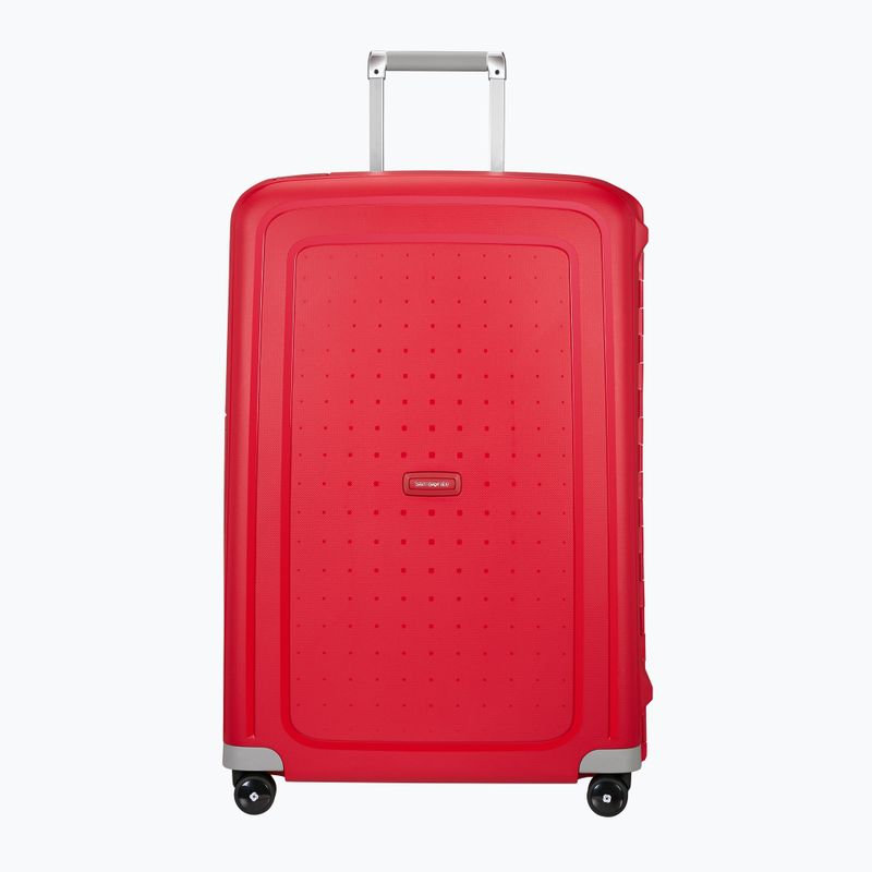 Валіза дорожня Samsonite S'cure Spinner 102 л crimson red