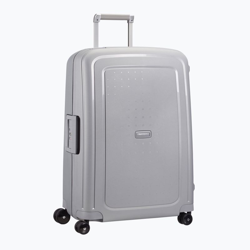 Валіза дорожня Samsonite S'cure Spinner 79 л silver 2