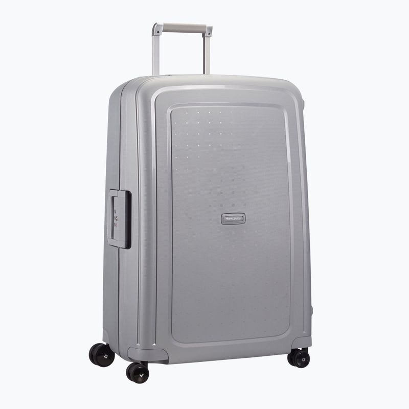 Валіза дорожня Samsonite S'cure Spinner 102 л silver 2