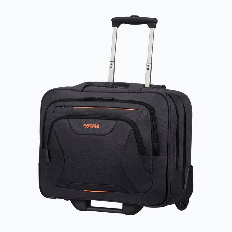 Валіза дорожня American Tourister AT Work 22 л black/orange 2