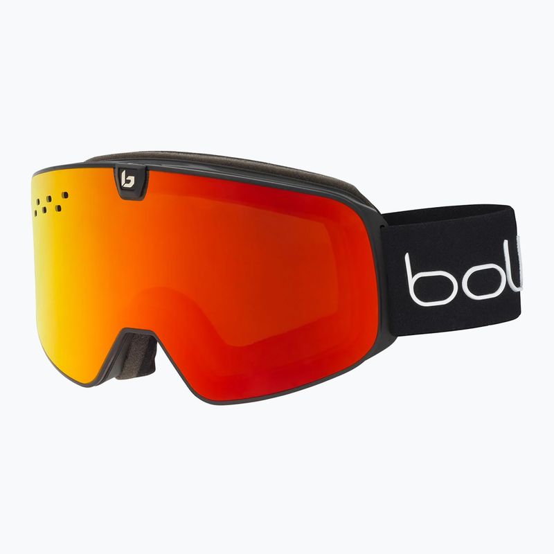 Окуляри лижні Bollé Nevada Neo black matte/sunrise&light vermillon blue