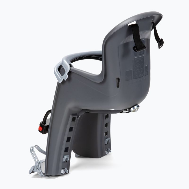 Крісло велосипедне дитяче Polisport Bilby Junior FF сіре FO 8632600002 3