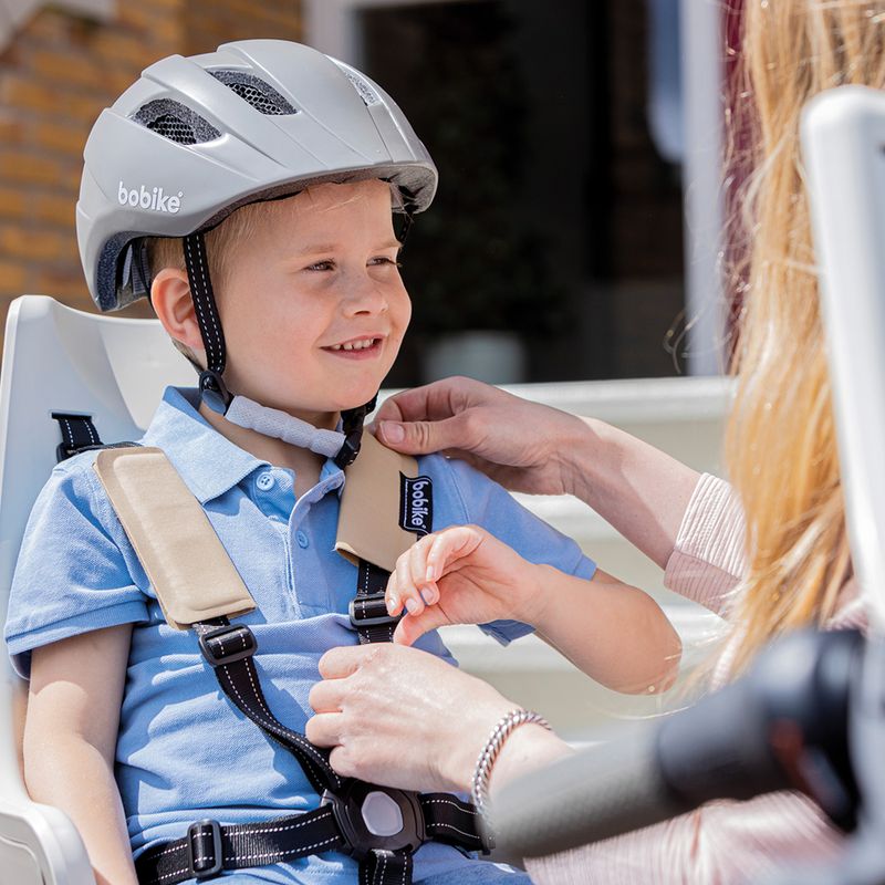Крісло велосипедне дитяче bobike Exclusive Maxi Plus safari chick 7