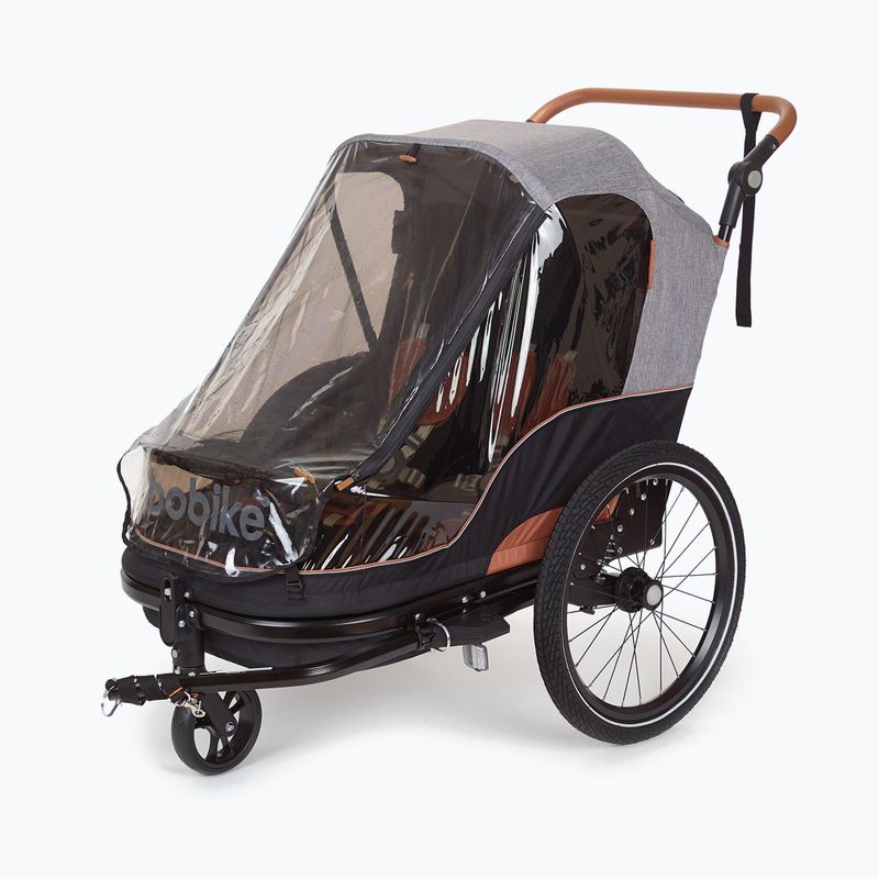 Причіп велосипедний bobike Moobe grey