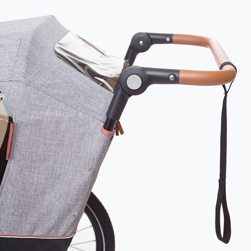 Причіп велосипедний bobike Moobe grey 10