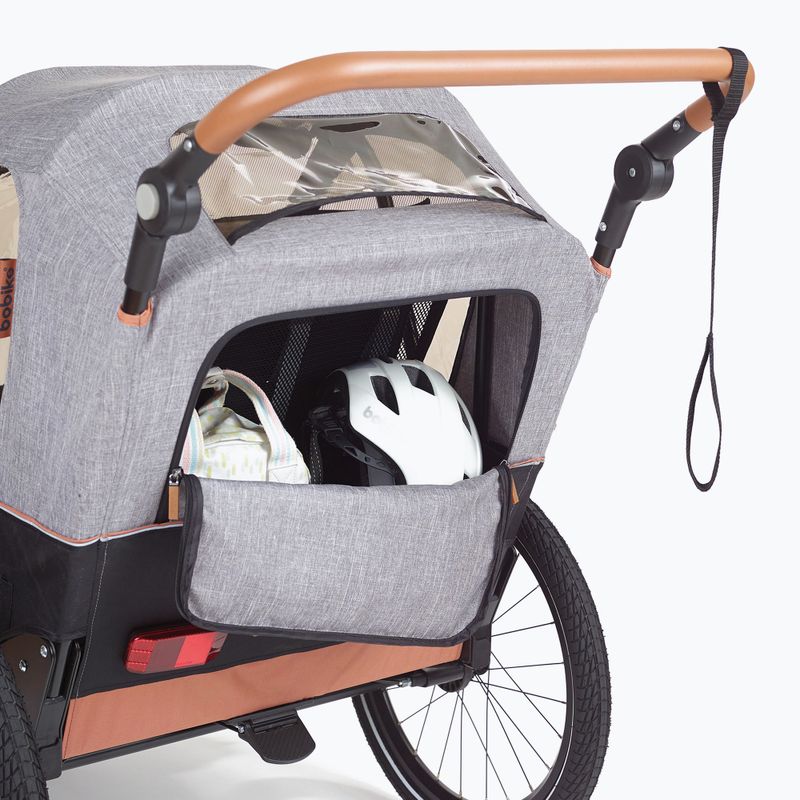 Причіп велосипедний bobike Moobe grey 13