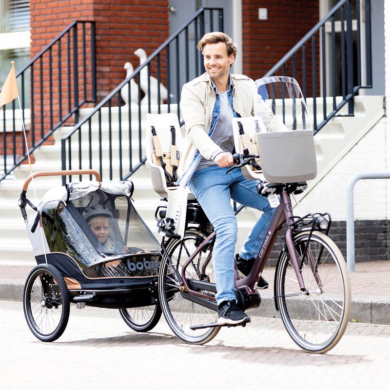 Причіп велосипедний bobike Moobe grey 16