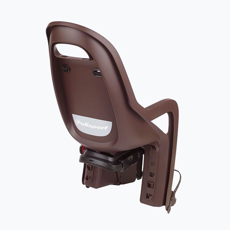 Крісло велосипедне заднє на раму Polisport Groovy Maxi FF 29 ECO коричневе FO 8406000041 5