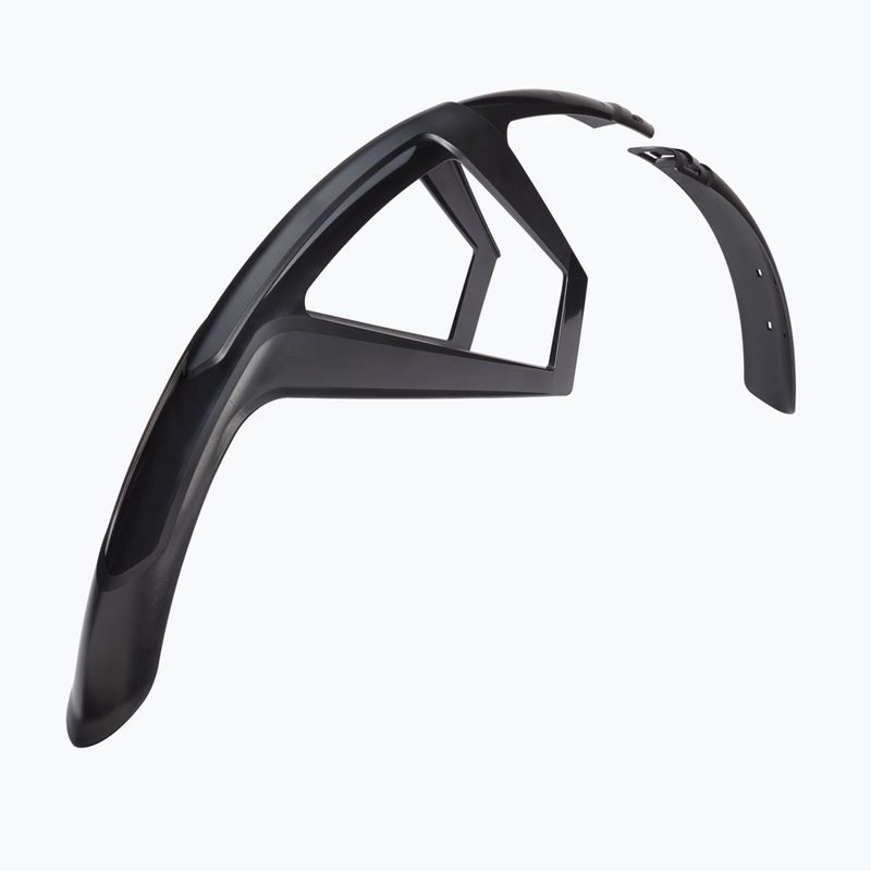 Крила велосипедні Polisport R-Mud Road Gravel set black 4