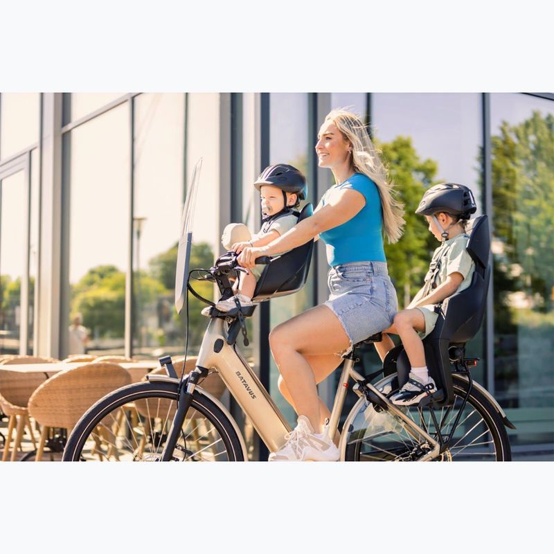 Крісло велосипедне bobike Exclusive Maxi Evolve urban black 7