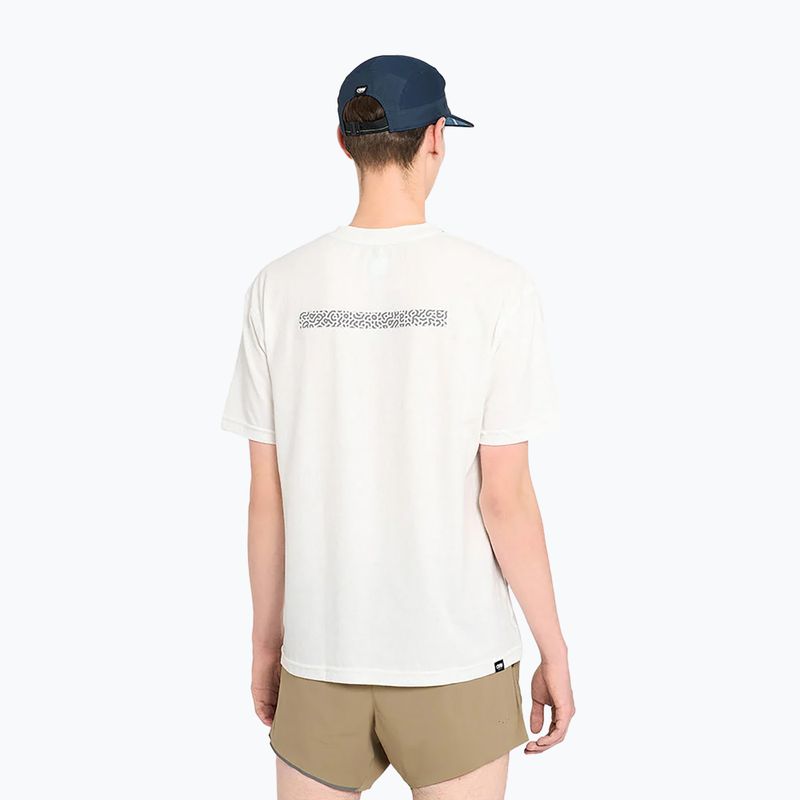 Чоловіча бігова футболка Ciele Athlteics NSP HV ''C" off white 2