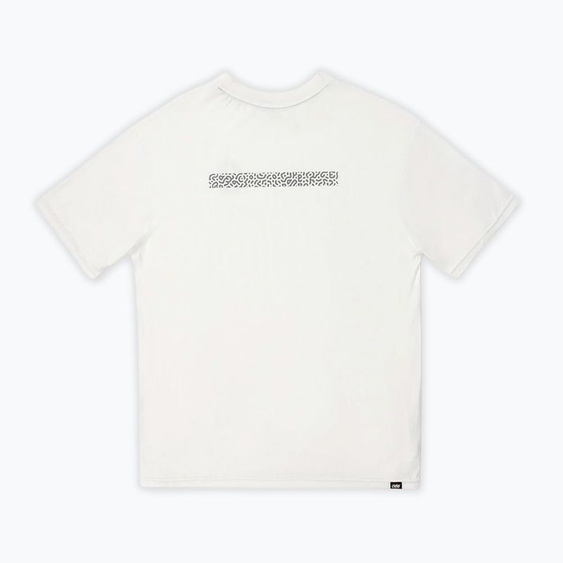 Чоловіча бігова футболка Ciele Athlteics NSP HV ''C" off white 4