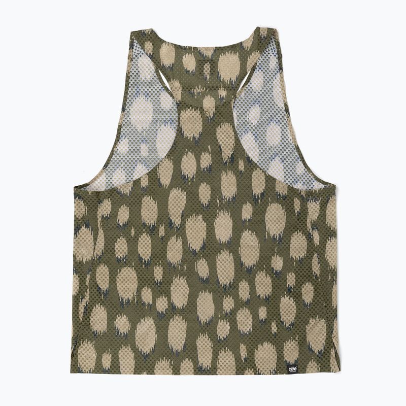 Футболка для бігу чоловіча Ciele Athletics ICNSinglet Cheetah kombu 2