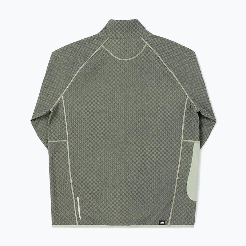 Кофта для бігу чоловіча Ciele Athletics VLVHalfzip light moss 2