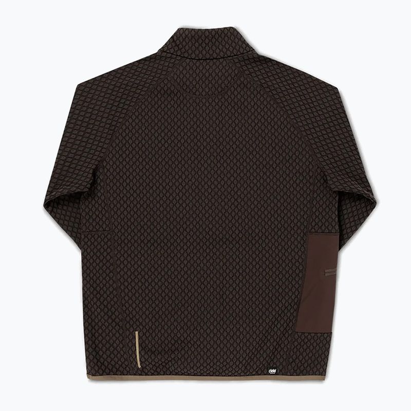 Кофта для бігу чоловіча Ciele Athletics VLVHalfzip oak 2