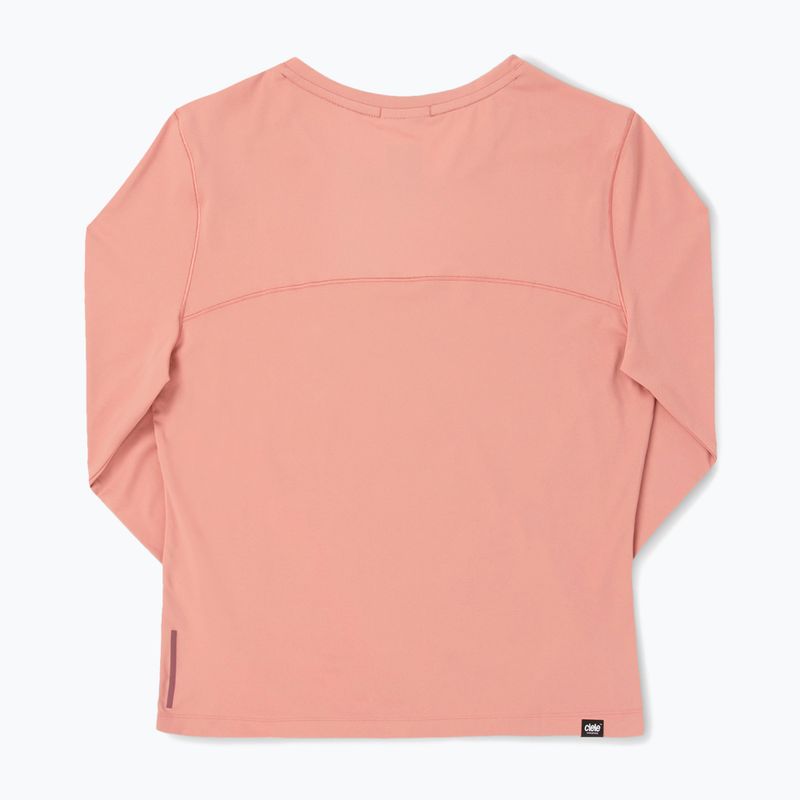 Лонгслів для бігу жіночий Ciele Athletics DLYLongsleeve rose dawn 2