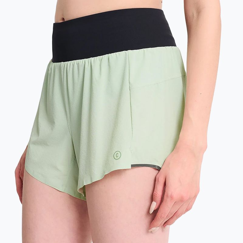 Шорти для бігу жіночі Ciele Athletics TRNShort4''brief 2 light moss 3