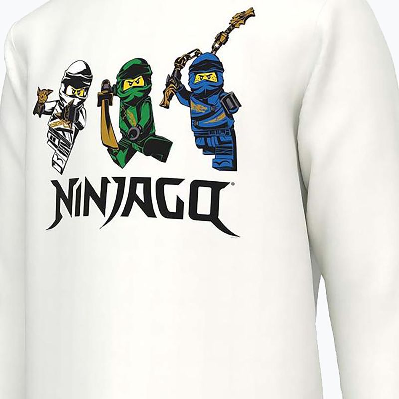 Футболка трекінгова дитяча LEGO Lwtaylor 109 біла 12010755 3
