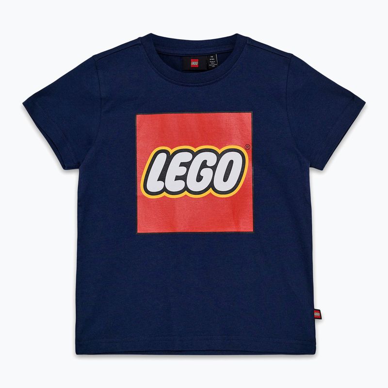 Дитяча футболка LEGO Lwtano 631 темно-синій