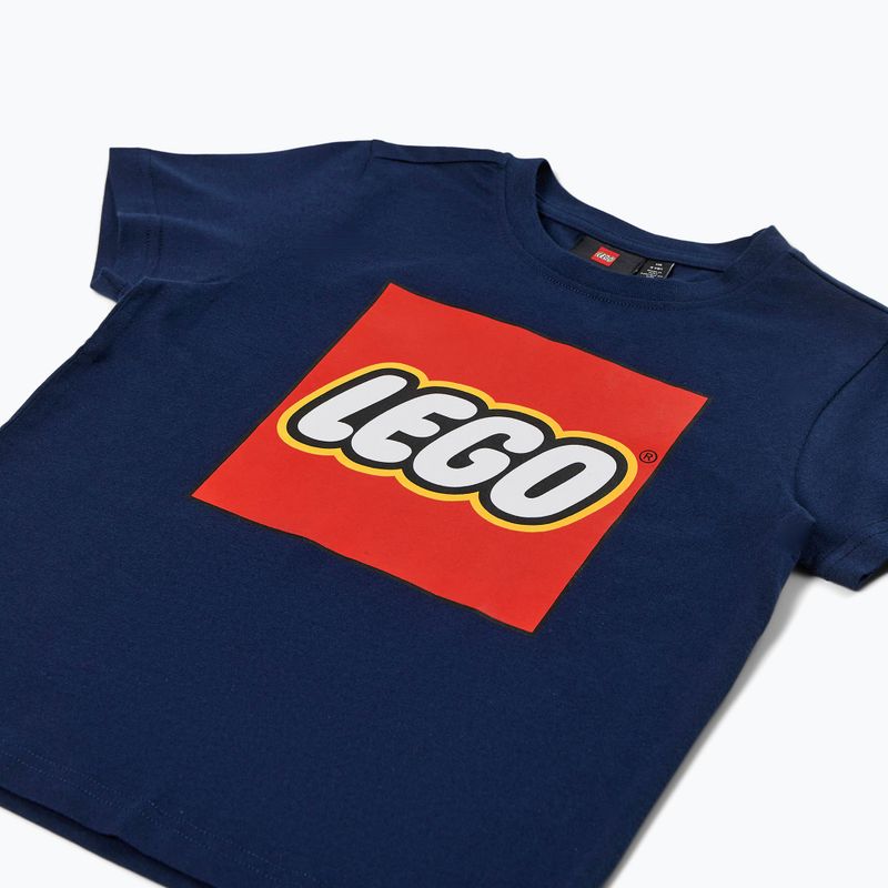 Дитяча футболка LEGO Lwtano 631 темно-синій 3