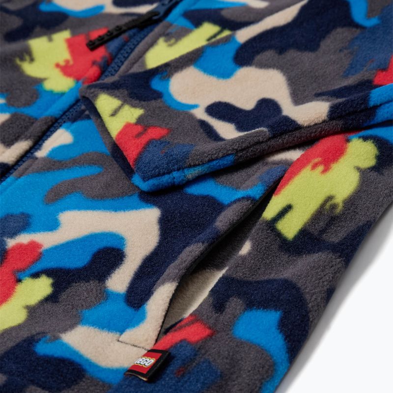 Кофта флісова дитяча LEGO Lwsaku 708 Fleece blue 4