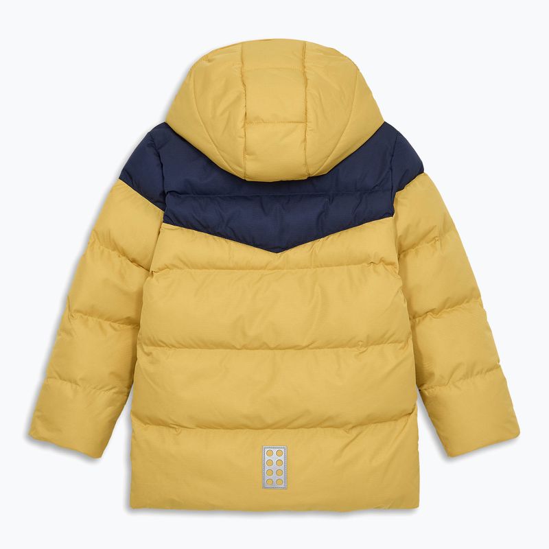 Куртка утеплена дитяча LEGO Lwjebel 733 dark yellow 2