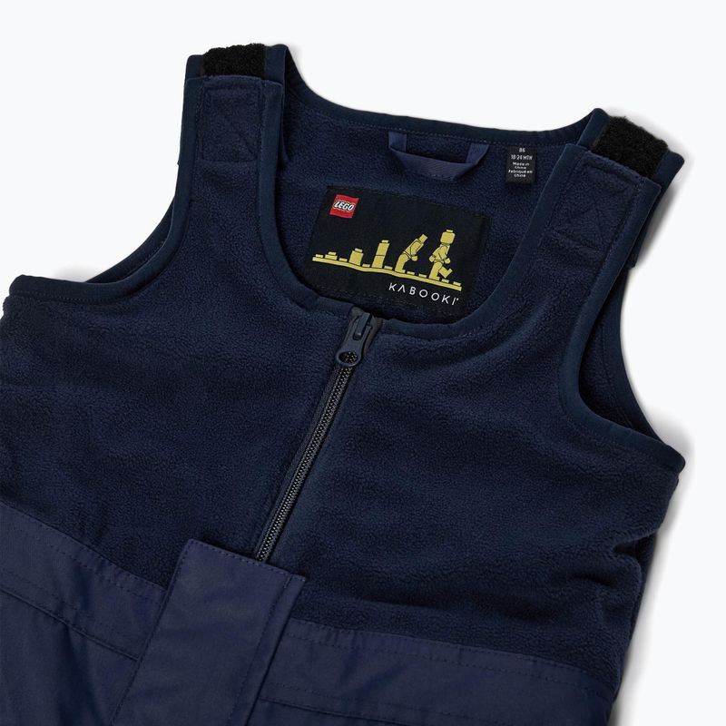 Штани лижні дитячі LEGO Lwpuelo 701 dark navy/navy 3