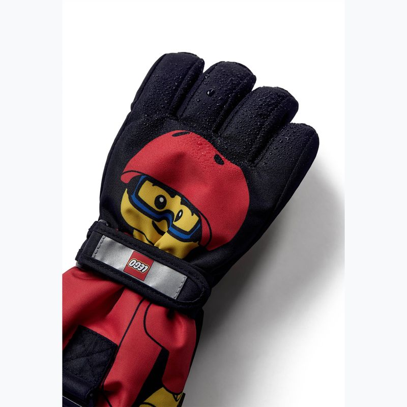 Рукавички дитячі LEGO Lwagan 811 black 3
