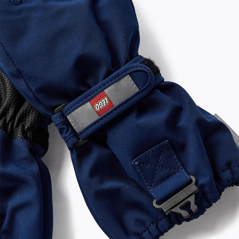 Рукавиці лижні дитячі LEGO Lwazun 705 2023 dark blue 4